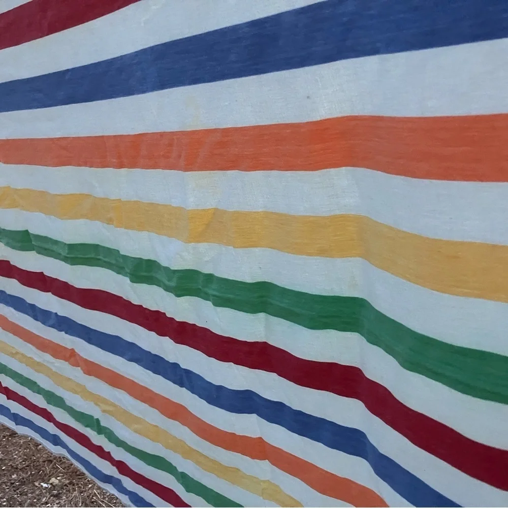 DII for the home Seattle Washington Cotton color stripe tablecloth 55 x 80